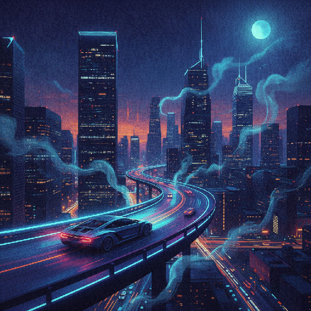 Into the night again