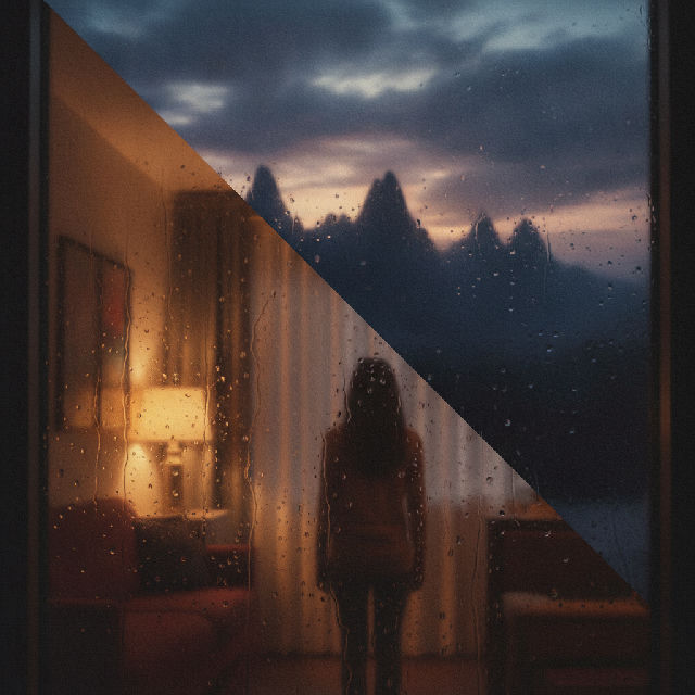 The other side of the window