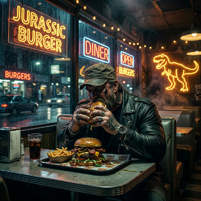 Jurassic Boss & The Burger Blues