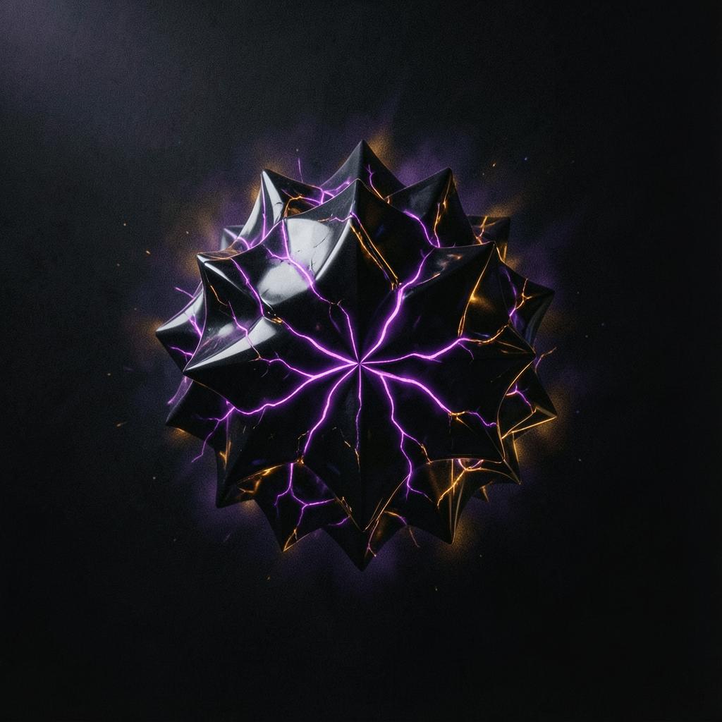 Floating fractals in an infinite space