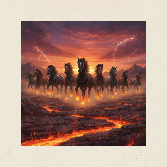 Hoofs of fire