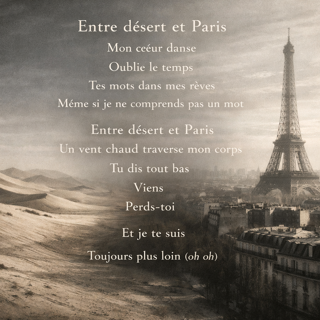 Entre désert et Paris