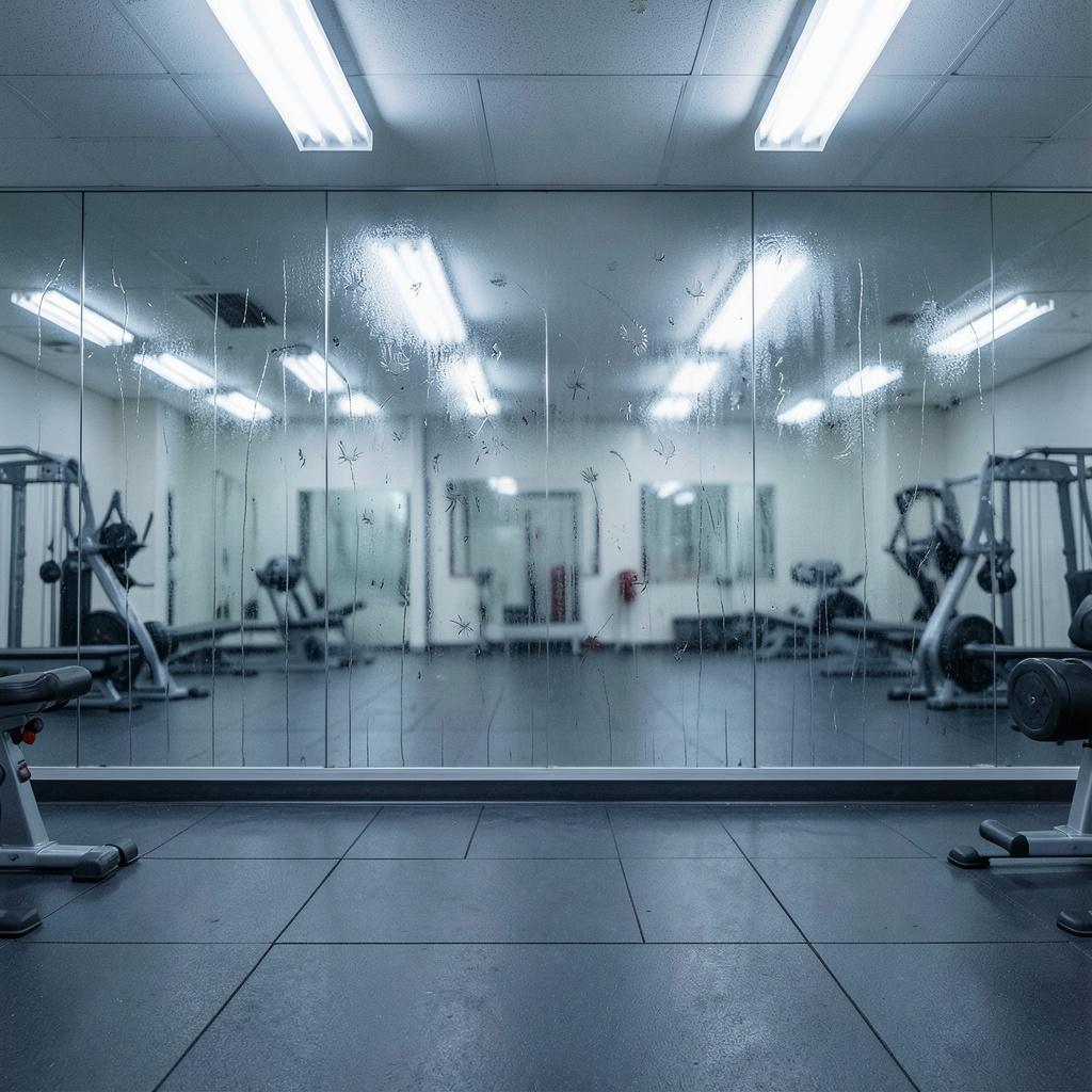 Mirrors in the gym
