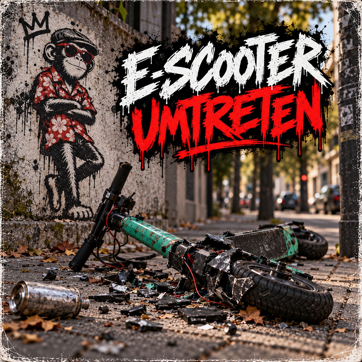 E Scooter umtreten