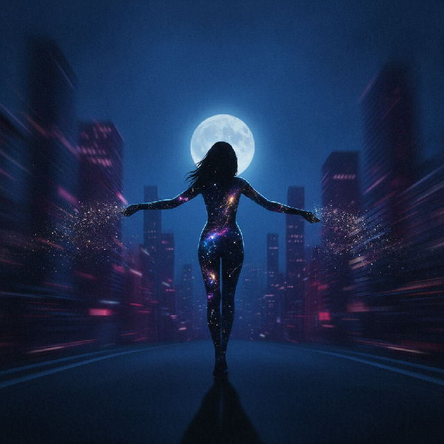 Midnight on my skin