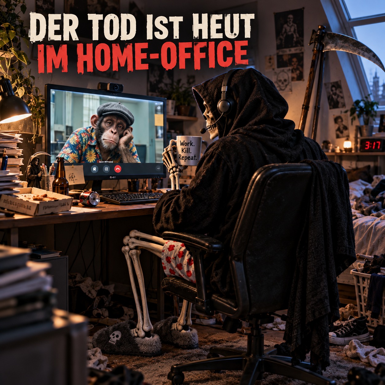 Der Tod ist heut im Home-Office