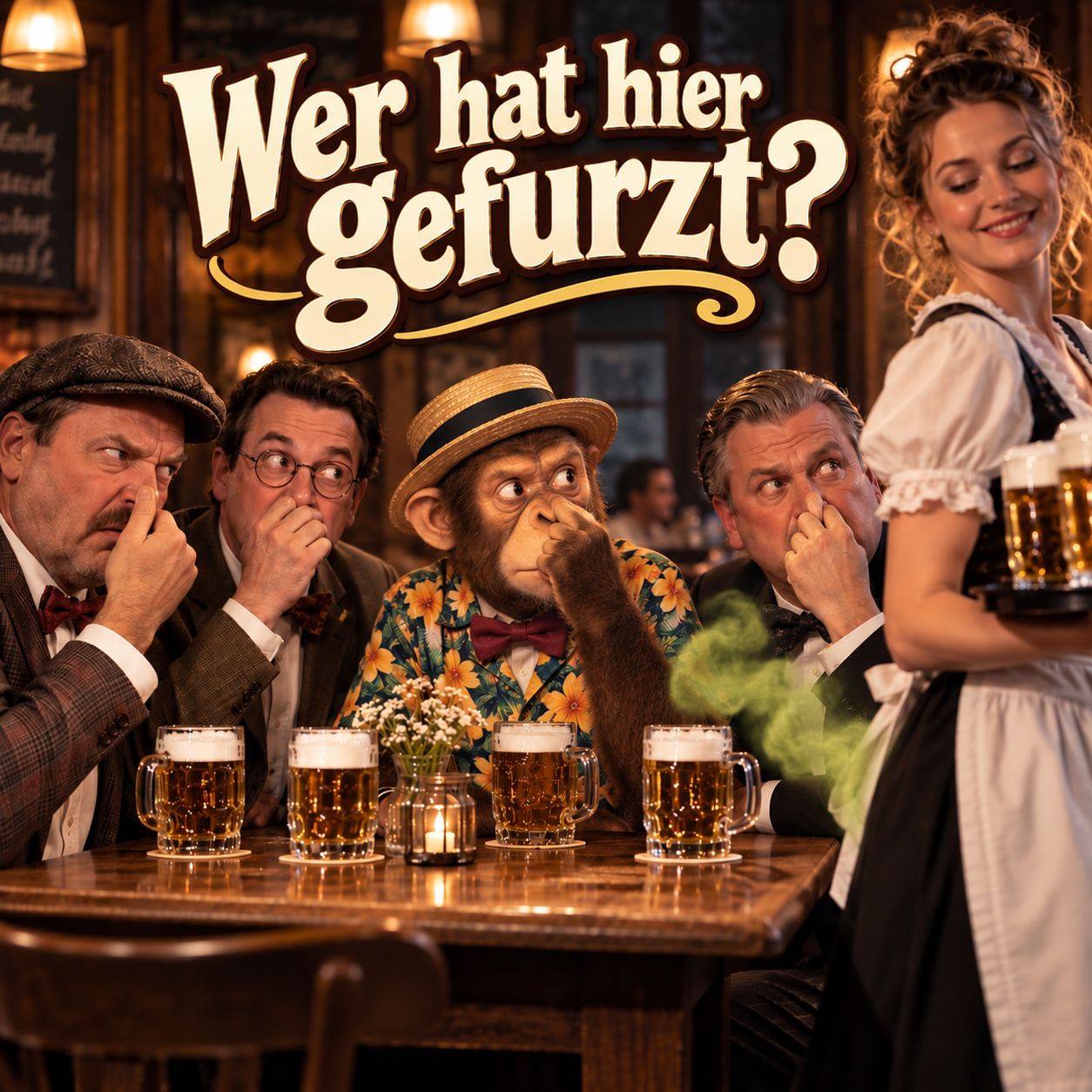 Wer hat hier gefurzt?