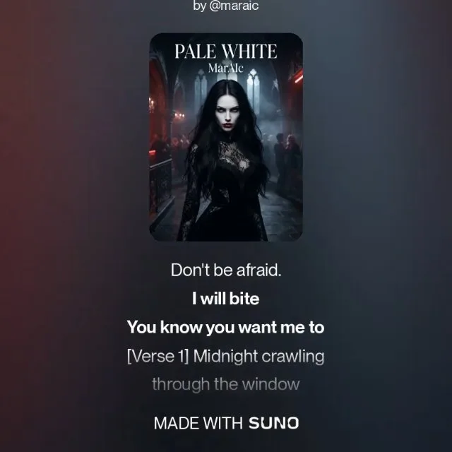 Pale white