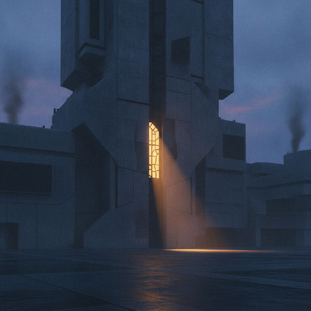 A light in a window