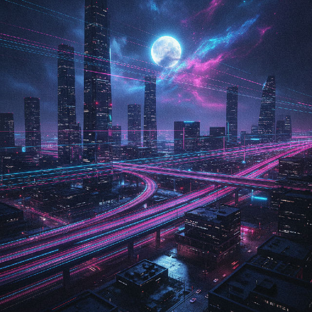 Neon Through the Night