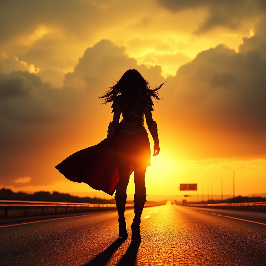 Woman Built from Thunder