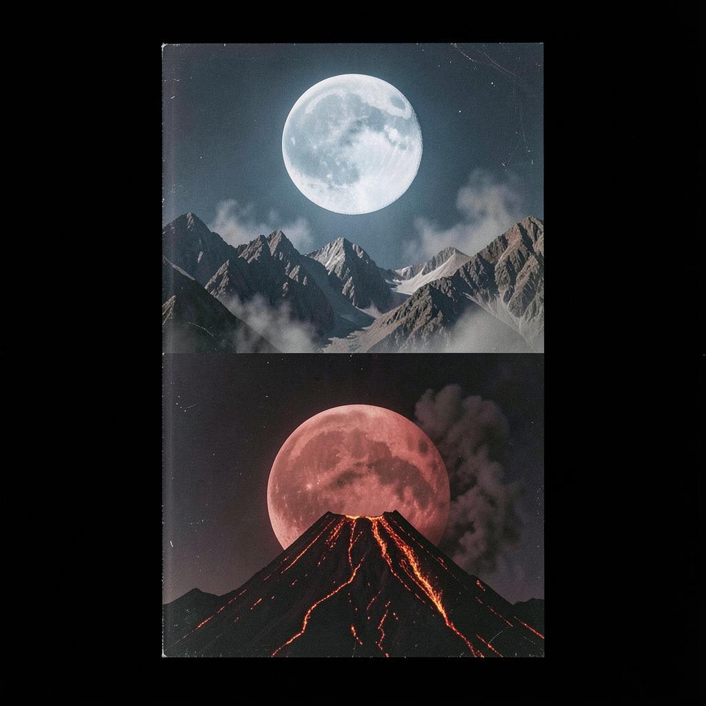 Blue moon, Red moon