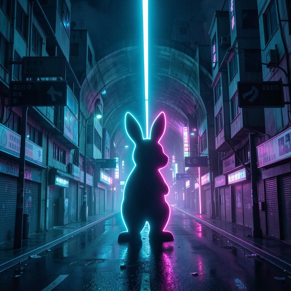 Rabbit in Headlights