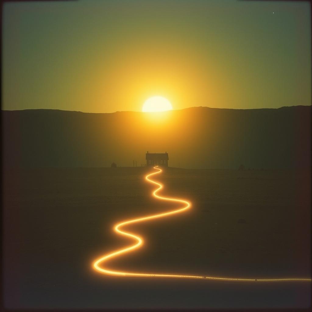 A luminous thread