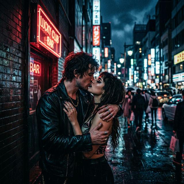 Kissing Loverboy!