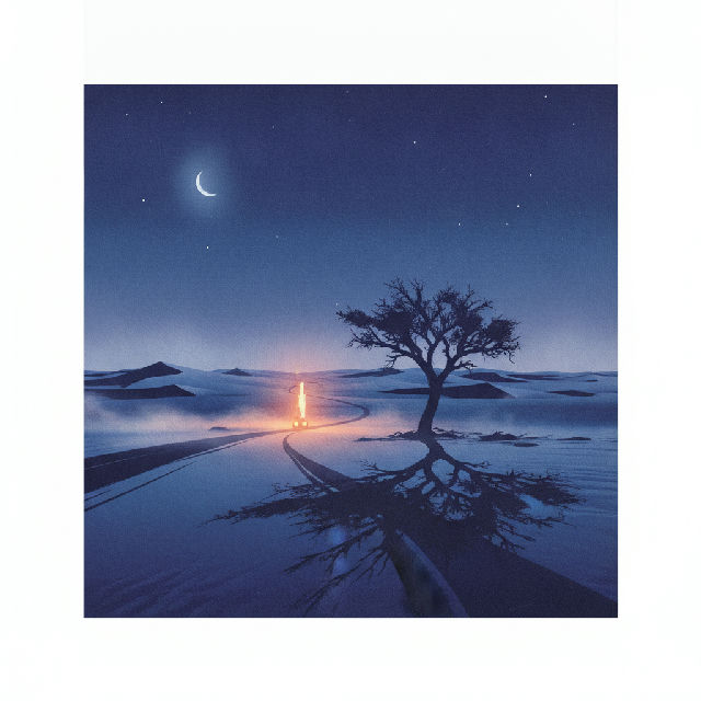 Desert After Midnight