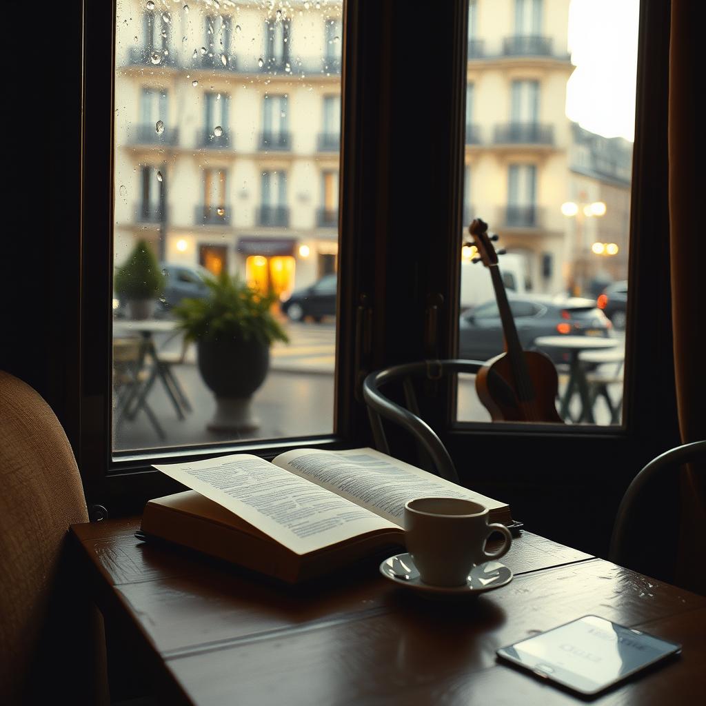 Let's drink a coffee in Paris