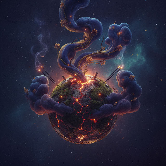 Earth and incense