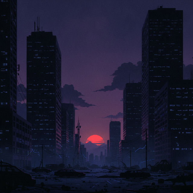 When the screens went dark