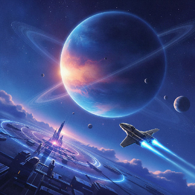 Flight to the 9th planet