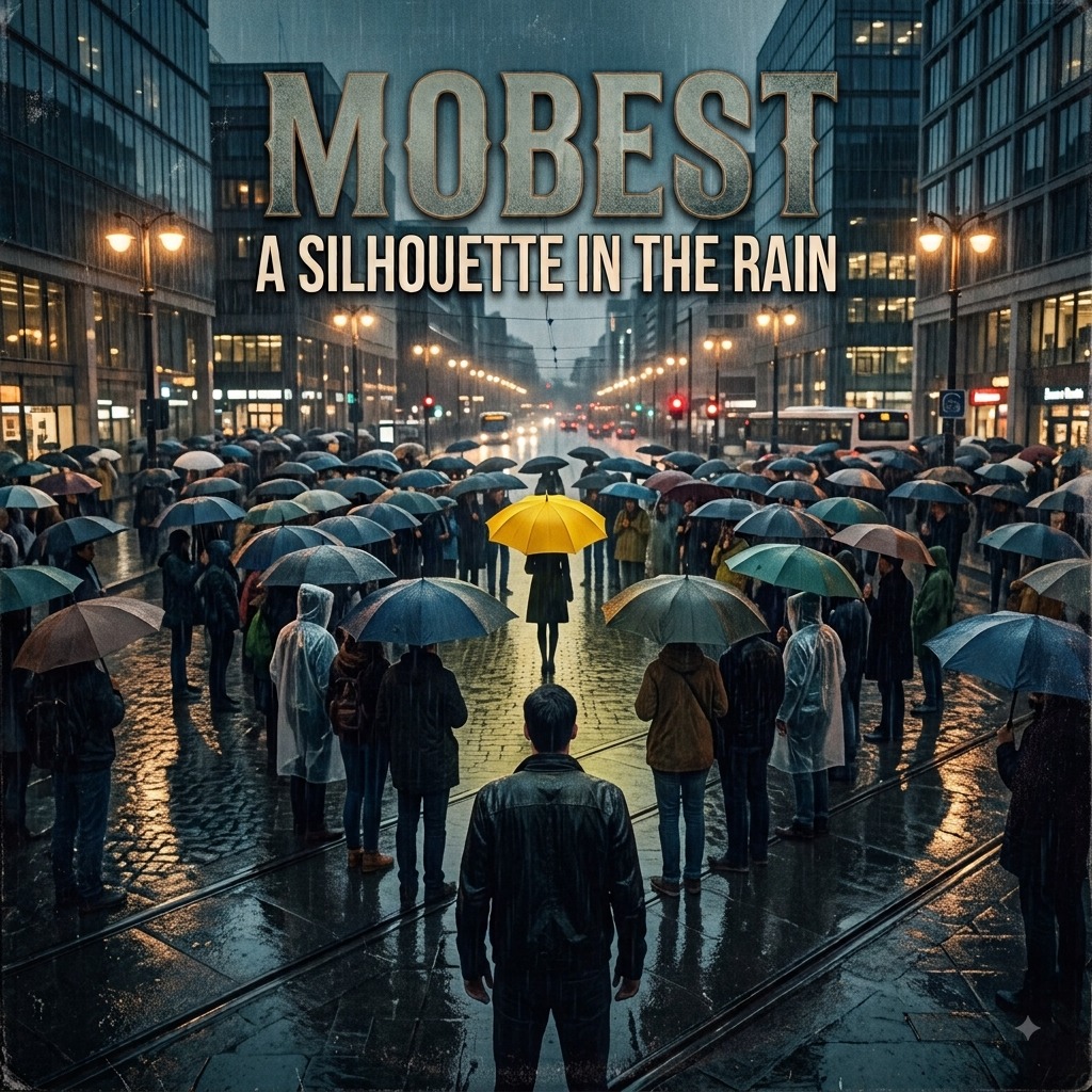 A Silhouette in the Rain