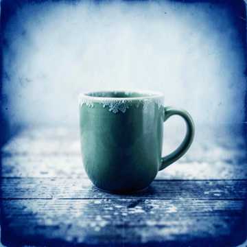 Green Ceramic Mug