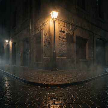 Quiet Street Corner