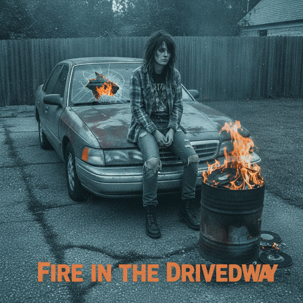 Fire in the Driveway