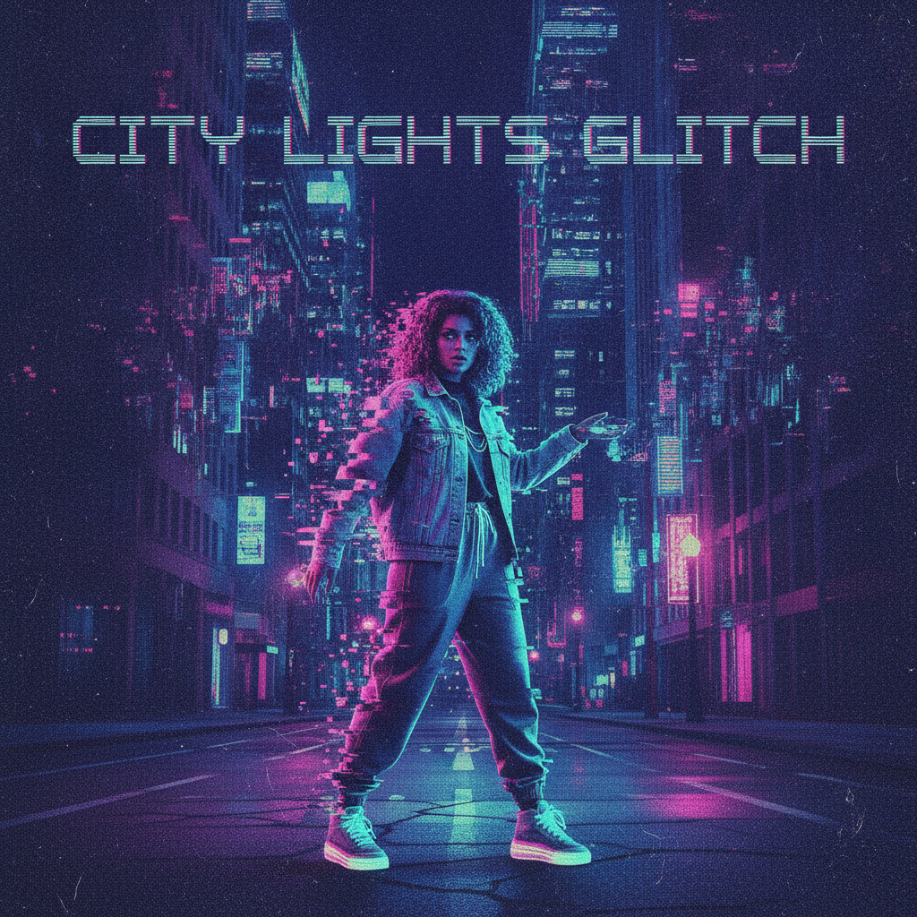 City Lights Glitch