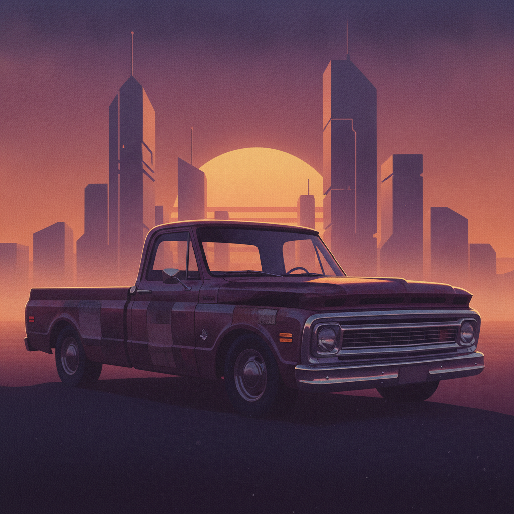 Beat-Up Truck